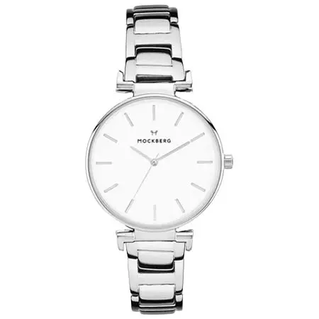 MOCKBERG(モックバーグ) オリジナル Original 34 SS linked strap white dial[mo631]