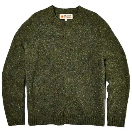 MOLLUSK(モラスク) Cambridge Sweater “Woodland”