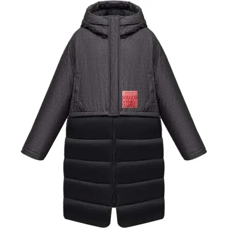 MONOCHROME(モノクローム) プリント ダウンコート