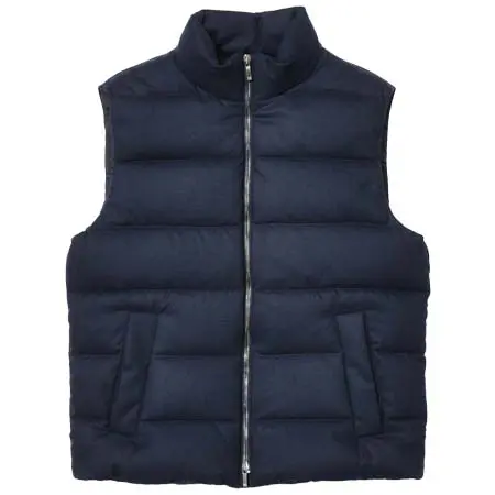 MONTEDORO(モンテドーロ) ウールナイロンサキソニーダウンベスト