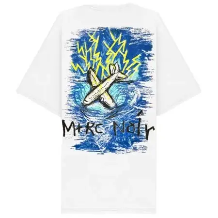 M+RC NOIR(マルシェノア) BERMUDA TEE / WHITE