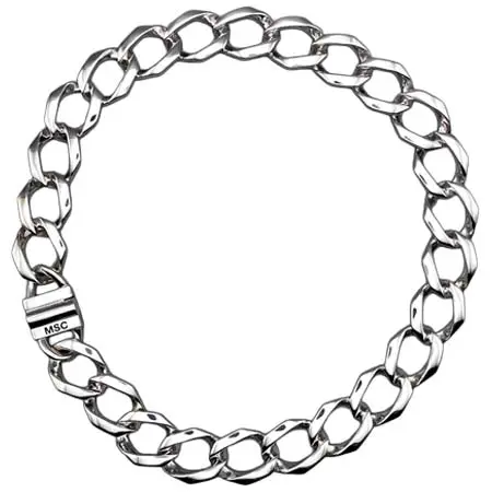 M’s collection(エムズコレクション) MSC CURB CHAIN MAGNET NECKLACE / XP-215