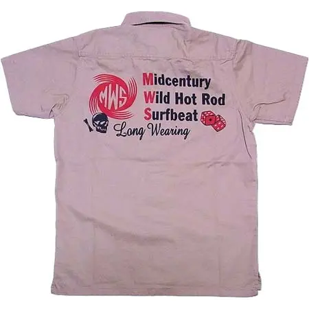 M.W.S.(エムダブルエス) カスタムシャツ ワークシャツ 半袖