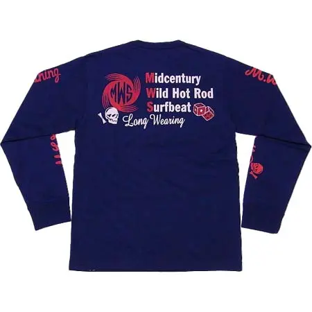 M.W.S.(エムダブルエス) ロンT M.W.S. LONG SLEEVE-T