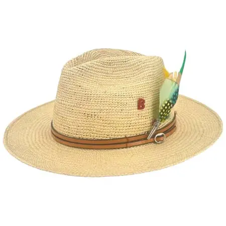 MY BOB(マイボブ) TUILERIES – straw w/leather & Papaya