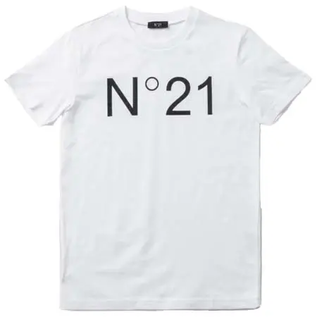 N°21(ヌメロヴェントゥーノ) キッズ Tシャツ ロゴプリント