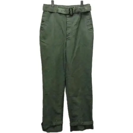 N4(エヌフォー) トレンチパンツ KHAKI