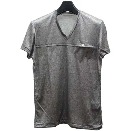 N4(エヌフォー) カバードポケットVネックカットソー N.BEIGE