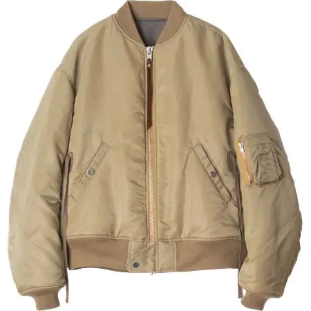 Name.(ネーム) NYLON TWILL REVERSIBLE MA-1