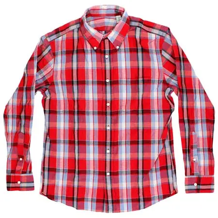 New England Shirt Company(ニューイングランドシャツカンパニー) New York Red Plaid B/D Shirt