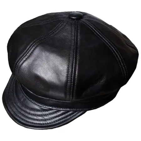 NEWYORK HAT(ニューヨークハット) キャスケット レザー 9207 LAMBSKIN SPITFIRE