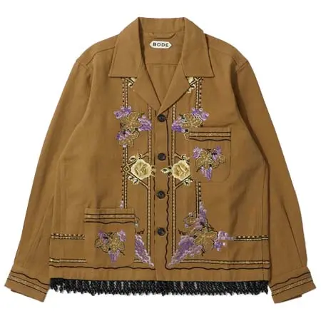 niche.(ニッチ) AUTUMN ROYAL FRINGED LS SHIRT