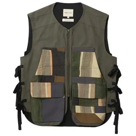 NICHOLAS DALEY(ニコラスデイリー) PATCHWORK UTILITY WAISTCOAT