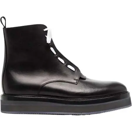 Nicolas Andreas Taralis(ニコラアンドレアタラリス) レースアップ アンクルブーツ