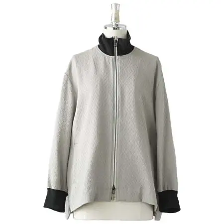 NO CONTROL AIR(ノーコントロールエアー) ポリエステルスモールダイヤジャガードブルゾン