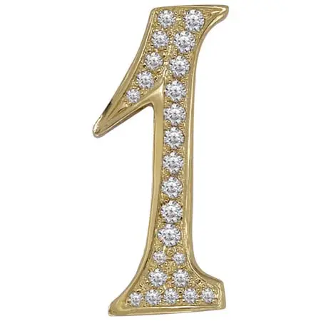 NOMBRE(ノンブル) ナンバーペンダントトップ[1]Lサイズ