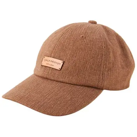 OJAGA DESIGN(オジャガデザイン) Leather TAG Work Cap CP-01-BR