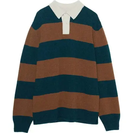 OLD ENGLAND(オールドイングランド) BEGGxCO ニットラグビーシャツ