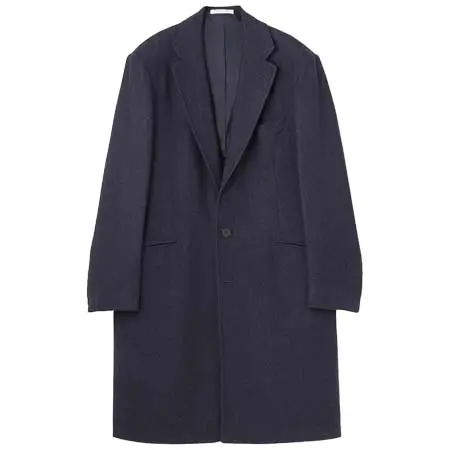 ORAZIO LUCIANO(オラッツィオルチアーノ) ウールシルク チェスターコート