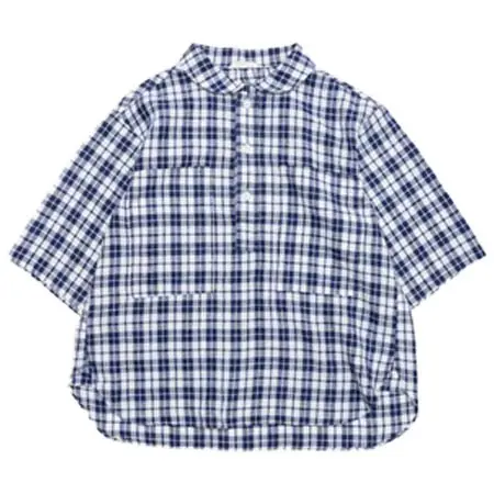 ORDINARY FITS(オーディナリーフィッツ) LINEN SHORT SLEEVE PULLOVER SHIRTS