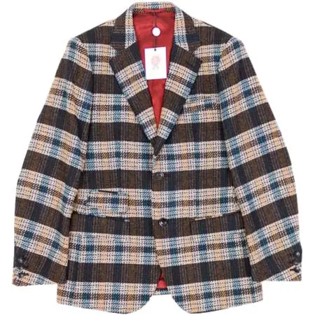 ORGLORY(オアグローリー) Plaid Tweed JKT