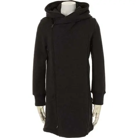 OURET(オーレット) ANGORA COTTON SWEAT ZIP HOOD COAT