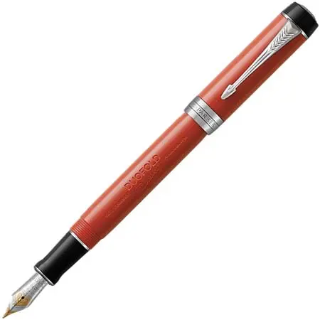 PARKER(パーカー) デュオフォールド クラシック ビッグレッドCT センテニアル 万年筆 M [18K]
