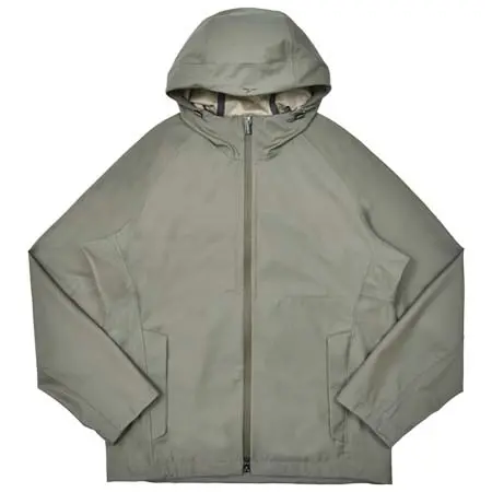 Paul & Shark(ポール&シャーク) Loro Piana Storm System ウォータープルーフウールナイロンジップフーディーブルゾン 25412440