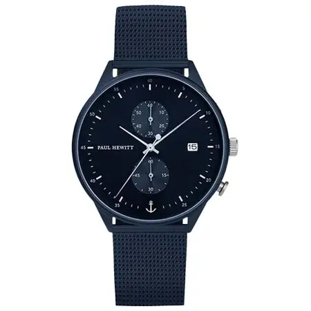PAUL HEWITT(ポールヒューイット) Chrono Line ダークブルーサンレイ