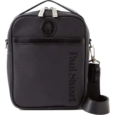 Paul Stuart(ポールスチュアート) 縦型トラベルショルダーバッグ