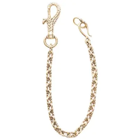 Peanuts&Co.(ピーナッツカンパニー) PEANUTS WALLET CHAIN plane （brass）