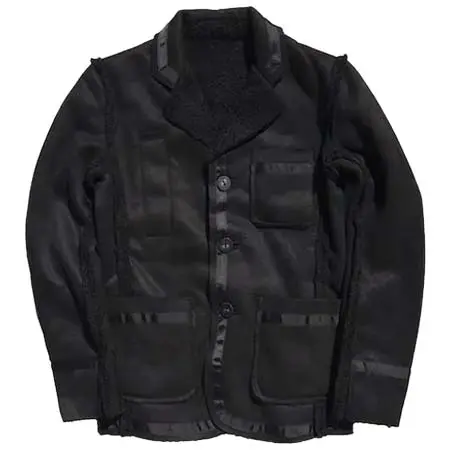 PEEL&LIFT(ピールアンドリフト) synthetic mouton inside-out jacket