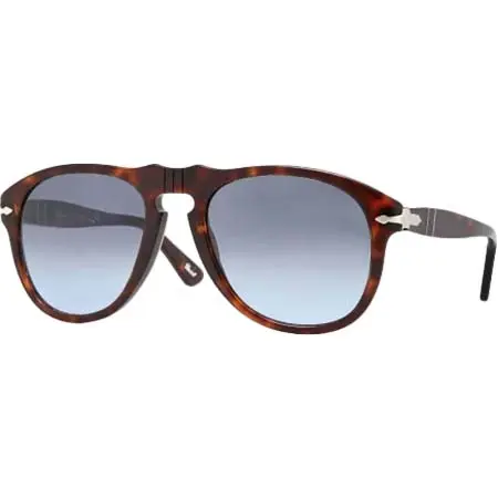 persol(ペルソール) PO0649 24 86 ティアドロップサングラス HAVANA GREY-GREEN GRADATION