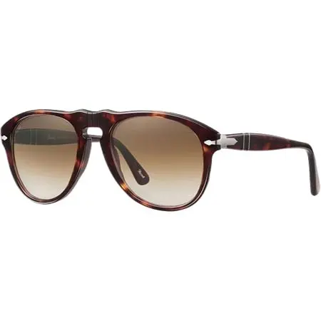 persol(ペルソール) PO0649 24 51 ティアドロップサングラス HAVANA BROWN