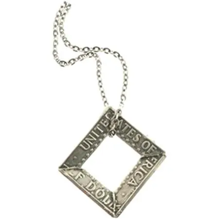 phenomenon beyond description(フェノメノンビヨンドディスクリプション) PBD-0539 RECTANGLE SHAPE NECKLACE Half.D