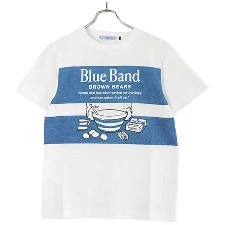 Phlannel(フランネル) MEN’S BLUE BAND T-SHIRT