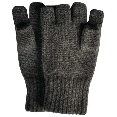 picea(ピセア) OPEN FINGER GLOVES CHARCOAL