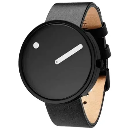 PICTO(ピクト) ドット メンズウォッチ レザーベルト43361-4120B