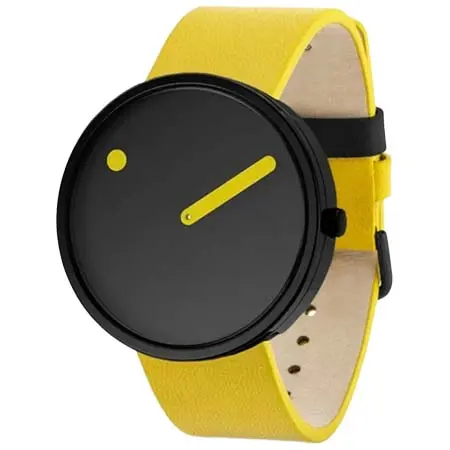 PICTO(ピクト) ドット メンズウォッチ レザーベルト 43388-6120B