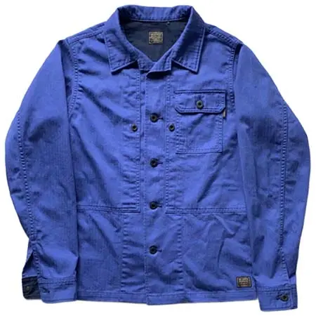 PLANET PLAN & CO.(プラネットプラン) ヘリンボン シャツ ジャケット