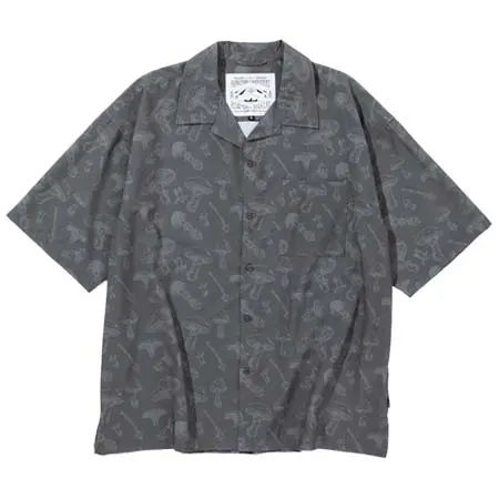 POLeR(ポーラー) DRY BREATHABLE RELAX OPEN COLLAR SHIRT