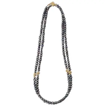 Preek(プリーク) BAROQUE PEARL ROPE BELT NECKLACE 130