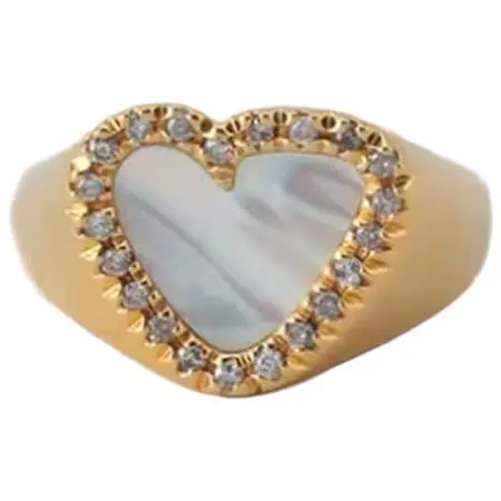 Preek(プリーク) ＜PREEK × H＞DIAMOND HEART STONE RING