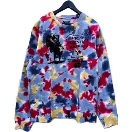 PRPS(ピーアールピーエス) Hostie Crewneck クルースウェット