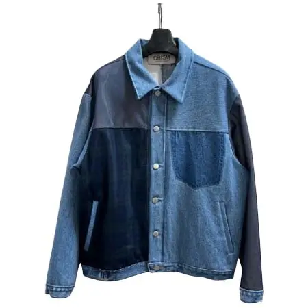QBISM(キュビズム) REMAKE DENIM SHIRT JACKET