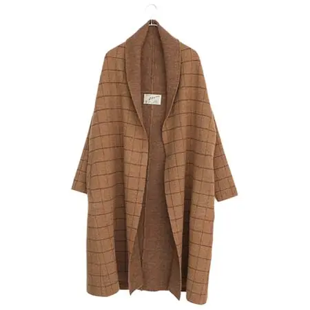 R&D.M.Co- (オールドマンズテーラー) 圧縮 WINDOW PANE ROBE