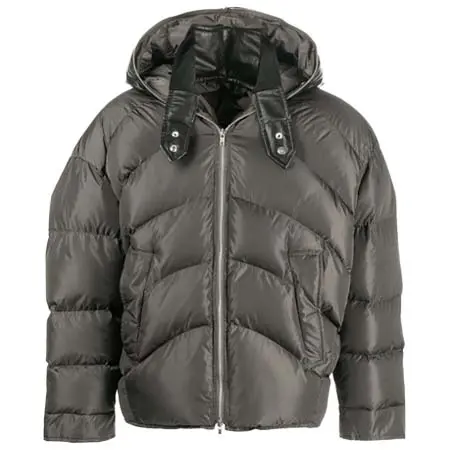 RANDOM IDENTITIES(ランダムアイデンティティーズ) フーデッド パデッドジャケット