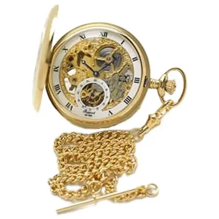 RAPPORT(ラポート) 両開き スケルトン　PW44 懐中時計