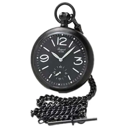 RAPPORT(ラポート) ブラックコーティングケース 手巻き式 PW35 懐中時計