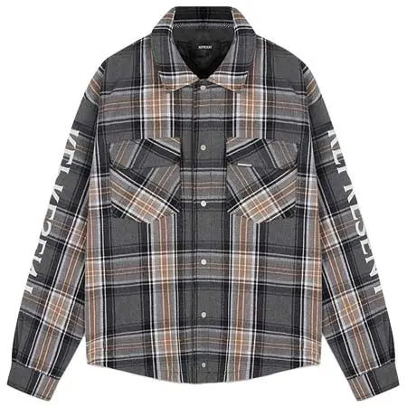 REPRESENT(リプレゼント) Quilted Flannel Shirt